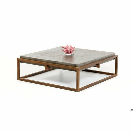 HOMEROOTS Modern Concrete Coffee Table 283304